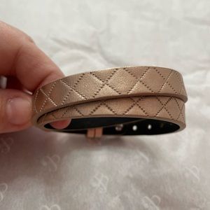 KEEP Collective Rose Gold Black Double Wrap Bracelet